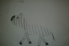 Zoe - Age 7 - Zebra 2