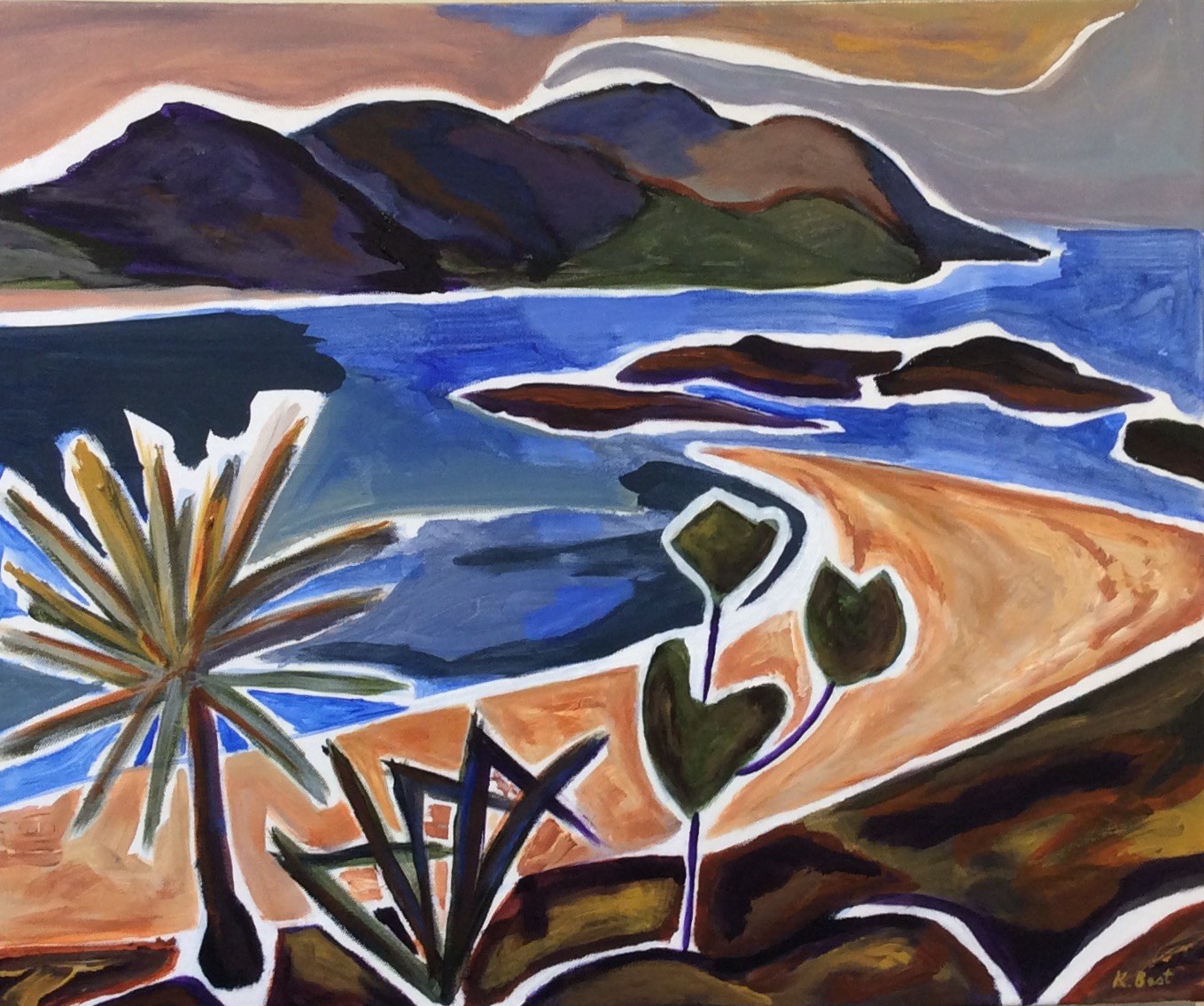 Three Plants and a Bay - Kathy Best