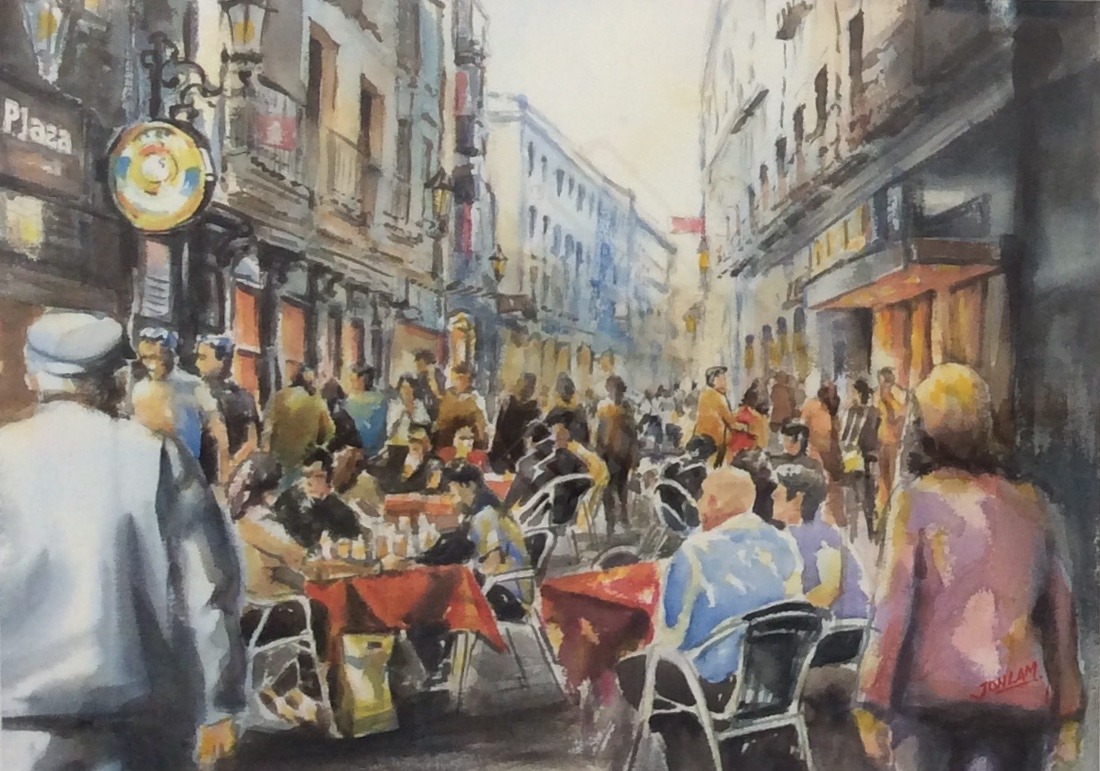 Supper in Salamanca - Jon Lam