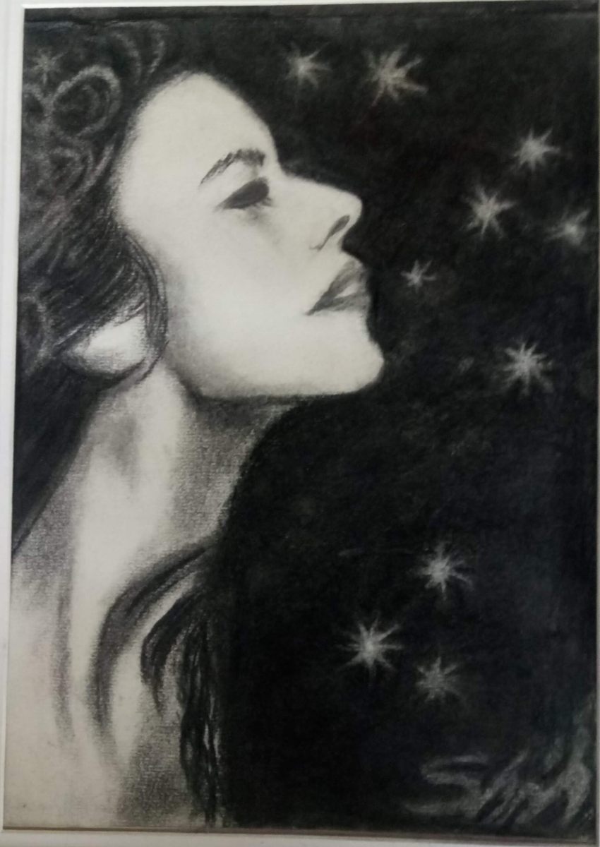 Sherry - Lovely - Charcoal - 21 x 30cm
