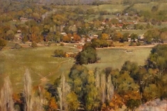 Harris Smith - Valley View Guildford - Oil - 77 x 77cm