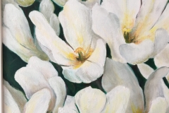 Shirley Melissas - Tulips - Acrylic - 30.5 x 40.5cm