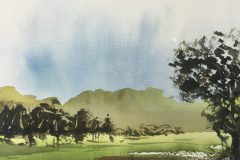 Mia Davison - Escape to the Meadow - Watercolour - 25.5 x 19cm