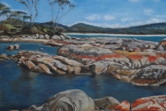 Anna Day - Bay of Fires - Oil - 45 x 60cm