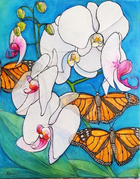 Orchids-and-butterflys