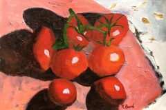 Seven Tomatoes - Kathy Best - Acrylic - 30 x 21cm